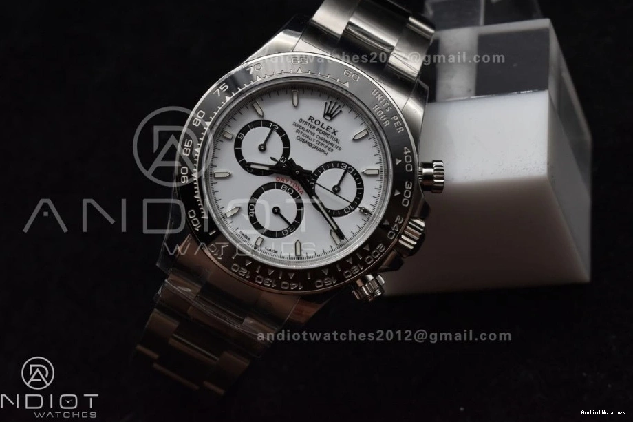 126500 In 1:1 White 1054 904L Dial Factory SBF Rolex Daytona Steel Movement VS SL4801 FreshLook 0919
